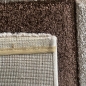 Preview: Designer Teppich Wohnzimmerteppich braun beige creme mocca