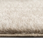 Mobile Preview: Glamour Teppich Hochflor flauschig warm • in beige