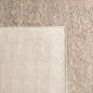 Preview: Glamour Teppich Hochflor flauschig warm • in beige