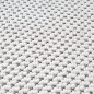 Preview: Wohnzimmerteppich Kurzflor im modernen Muster in creme