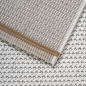 Preview: Wohnzimmerteppich Kurzflor im modernen Muster in creme