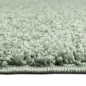 Preview: Wohnzimmer Teppich flauschig warm • in grün