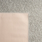 Preview: Gästezimmer Teppich flauschig warm • in grau