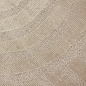 Preview: Wohnzimmerteppich Schimmer-Effekt  strapazierfähig  mit modernem Muster in Beige