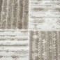 Preview: Designteppich mit modernem Karomuster Beige Creme Preview: Designteppich mit modernem Karomuster Beige Creme