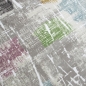 Preview: Designteppich Grau-Beige mit frischen Farbakzenten in Multi Preview: Designteppich Grau-Beige mit frischen Farbakzenten in Multi
