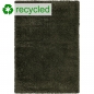Preview: Flauschig-warmer Recycling Teppich Gästezimmer in grün