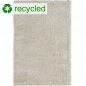 Preview: Flauschig-warmer Recycling Teppich Gästezimmer in weiß