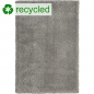 Preview: Flauschig-warmer Recycling Teppich Gästezimmer in grau