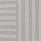 Preview: Designteppich Grau abstrakte Bögen präzise geometrische Linienoptik