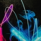 Preview: Gaming-Teppich mit lebendigen Neon-Farben und ikonischen Symbolen