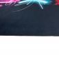 Preview: Gaming-Teppich mit lebendigen Neon-Farben und ikonischen Symbolen