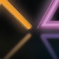Preview: Rutschfester Gamingteppich im Neonfarbenen Muster