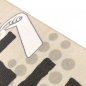 Preview: Grafischer Küchenteppich Beige mit Coffee-Typografie und Tassen