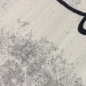 Preview: Grafischer Küchenteppich Grau mit Coffee-Time-Typografie und Struktur