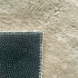 Preview: Moderner Creme Teppich samtig weich pflegeleicht für Wohnzimmer, Schlafzimmer, Esszimmer