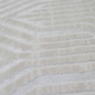 Preview: Schlichter Orientteppich - modernes Design - in creme