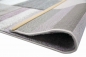 Mobile Preview: Teppich Wohnzimmerteppich Kurzflor Karo pastell Bunt Lila Senfgelb Grau