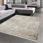 Preview: Moderner Orientalischer Vintage Teppich creme bunt