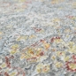 Preview: Moderner Orientalischer Vintage Teppich creme bunt