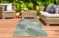 Preview: Sisal Teppich Indoor & Outdoor Terrasse Balkon Küche Wohnzimmer Palmen Zweige creme grün Preview: Sisal Teppich Indoor & Outdoor Terrasse Balkon Küche Wohnzimmer Palmen Zweige creme grün