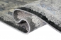 Preview: Teppich Luxus Designerteppich Wollteppich grau blau