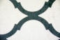Preview: Waschbarer Teppich Print Teppich Küchenteppich creme schwarz marokkanisches Muster