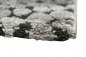 Preview: Teppich modern Wohnzimmer Teppich gepunktet grau schwarz