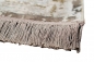 Preview: Teppich Luxus Designerteppich Wollteppich Paisley Muster beige braun