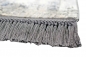 Preview: Teppich Luxus Designerteppich Wollteppich Paisley Muster grau blau