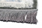 Preview: Teppich Luxus Designerteppich Wollteppich grau blau