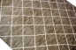 Preview: Teppich Orientteppich Kelim Raute beige creme