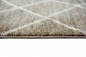 Preview: Teppich Orientteppich Kelim Raute beige creme