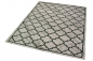 Preview: Teppich Flur Schlaf- & Wohnzimmer marokkanisches Muster grau anthrazit