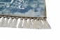 Preview: Teppich Wohnzimmerteppich Ornamente waschbar grau