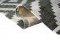 Preview: Teppich modern Wohnzimmer Teppich marokkanisches Design grau weiß