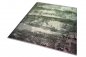 Preview: Wollteppich Luxus Teppich abstrakt mit Naturfasern grau creme