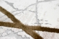 Preview: Teppich Wollteppich Marmorteppich geometrisches Muster beige creme