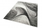 Mobile Preview: Teppich modern Wohnzimmerteppich Designer Teppich abstrakt in grau creme