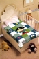 Preview: Decke Kinderdecke Spieldecke Kuscheldecke Tagesdecke Pirat türkis weiss blau Preview: Decke Kinderdecke Spieldecke Kuscheldecke Tagesdecke Pirat türkis weiss blau