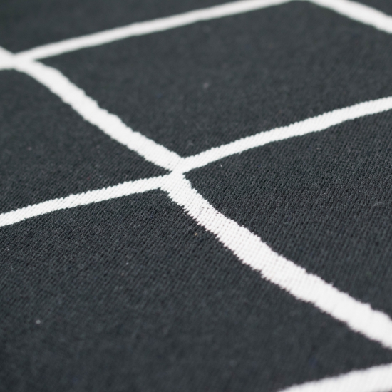 Preview: Wendeteppich für In- & Outdoor mit Rautendesign