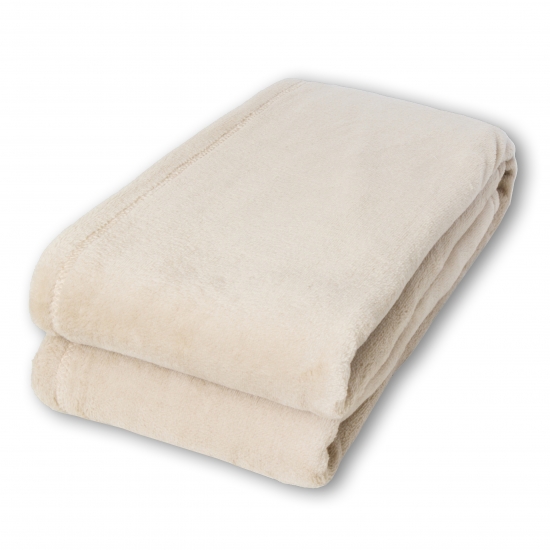Preview: Flauschig-warme Wohnzimmerdecke für Bett & Sofa | beigefarben Preview: Flauschig-warme Wohnzimmerdecke für Bett & Sofa | beigefarben