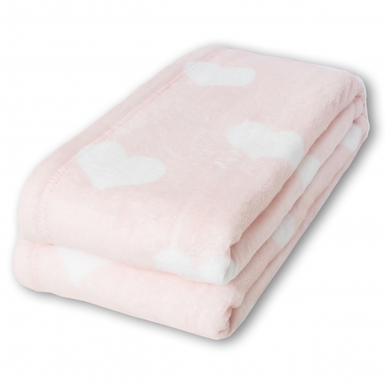 Mädchen Kinderzimmer Decke mit Herzchen | waschbar | rosa