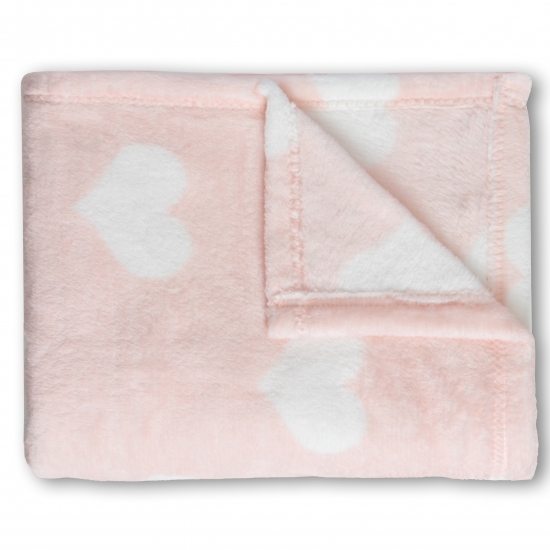 Mädchen Kinderzimmer Decke mit Herzchen | waschbar | rosa