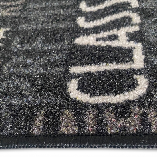 Preview: Küchenläufer I Gelrücken I Schriftzug I beige, weiß Preview: Küchenläufer I Gelrücken I Schriftzug I beige, weiß