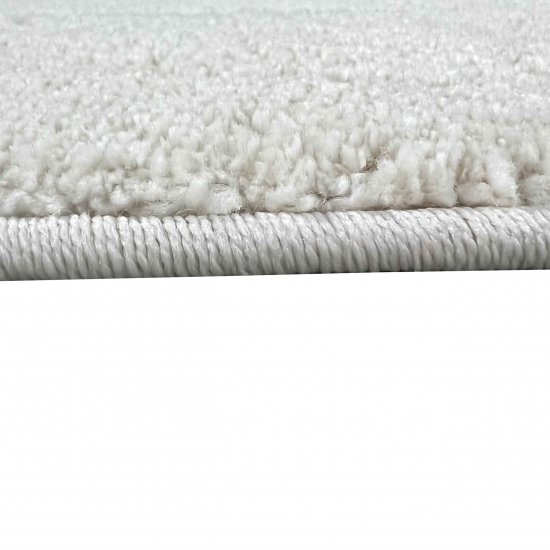 Wohnzimmer Teppich 3d-Effekt mit gestreiftem Muster in Creme Grau