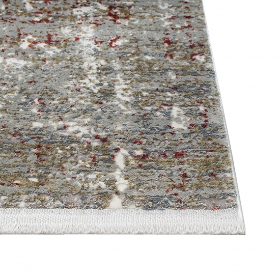 Teppich Zeitgemäß Wohnzimmer einzigartiges Muster mit abstraktem Stil Multifarben