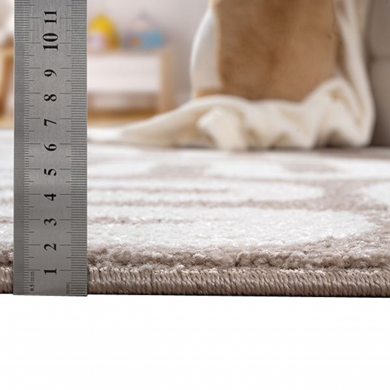 Preview: Kinderzimmerteppich im Linienmuster– weich & robust Preview: Kinderzimmerteppich im Linienmuster– weich & robust