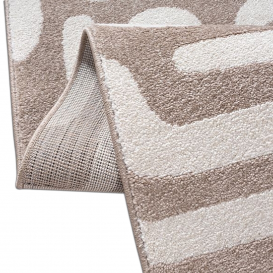 Kinderzimmerteppich im Linienmuster– weich & robust