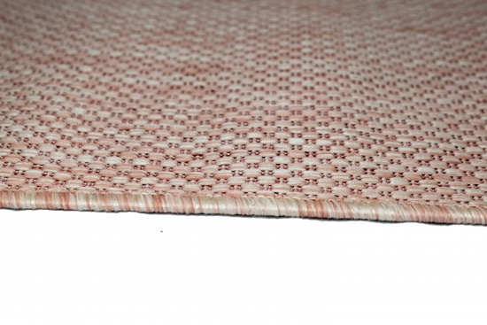Teppich In- & Outdoor Sisal Balkon Küche Garten Flur Läufer Uni rosa